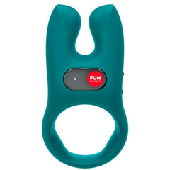 FUN FACTORY - VIBRATING COCK RING NOS DEEP SEA BLUE