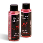 EXTASE SENSUAL - ACEITE DE MASAJE EFECTO FRESA EXTRA FRESCO 100 ML