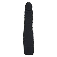 HAZTE REAL - VIBRADOR CLÁSICO SLIM NEGRO