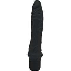 HAZTE REAL - VIBRADOR NEGRO CLÁSICO GRANDE