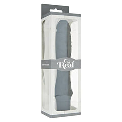 HAZTE REAL - VIBRADOR NEGRO CLÁSICO GRANDE