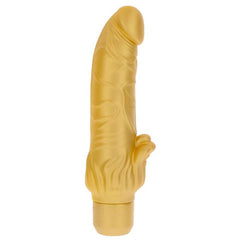 HAZTE REAL - VIBRADOR GOLD DICKER STIM GOLD