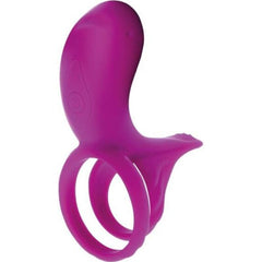 XOCOON - FUCHSIA COUPLES STIMULATOR RING