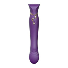ZALO - QUEEN PULSE WAVE CLIT STIM PURPLE SET