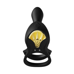 ZALO - VIBRATING COUPLES RING BAYEK BLACK