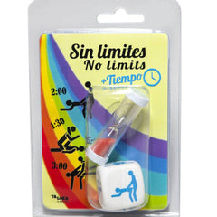 TALOKA - DADOS CON POSICIONES + RELOJ DE ARENA SIN LÍMITES