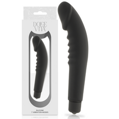 DOLCE VITA - REALISTIC PLEASURE SILICONE BLACK
