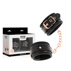 BEGME - BLACK EDITION PREMIUM ANKLE HANDCUFFS