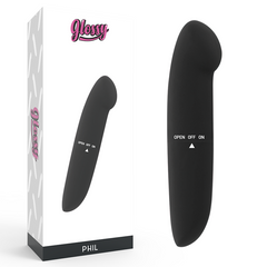 GLOSSY - BLACK PHIL VIBRATOR