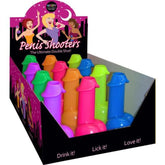 KHEPER GAMES - NEON SHOTS FORM PENIS 1 UNIT (RANDOM COLOR)