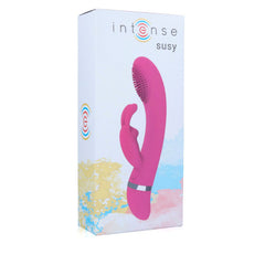 INTENSE - SUSY SILICONE PINK RABBIT OSCILLATING VIBRATOR