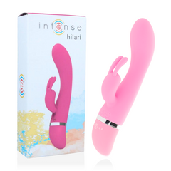 INTENSE - HILARI PINK SILICONE LUXURY VIBRATOR