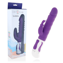 INTENSE - BOBBLE VIBRADOR ROTATOR DE SILICONA LILA