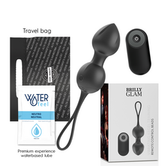 BRILLY GLAM - CUENTAS DE KEGEL VIBRANTES CON CONTROL REMOTO