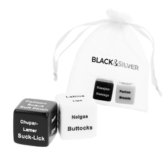 BLACK&SILVER - COUPLES DICE ES/EN
