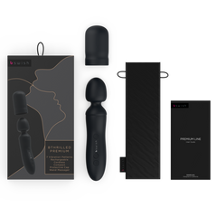 B SWISH - BTHRILLED PREMIUM BLACK VIBRATING WAND