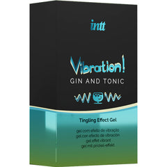 INTT - POTENTE GEL VIBRADOR LÍQUIDO ESTIMULANTE ÍNTIMO GIN&TONIC 15ML