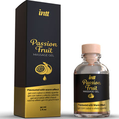 INTT MASSAGE & ORAL SEX - PASSION FRUIT FLAVOR MASSAGE GEL WITH WARMING EFFECT