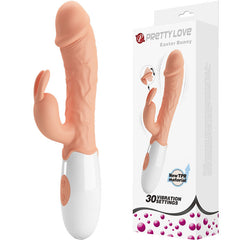 PRETTY LOVE - CONEJITO DE PASCUA VIBRADOR CON ESTIMULADOR