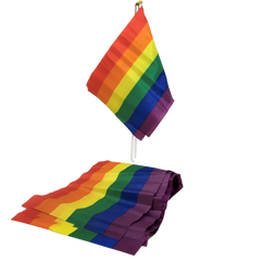 PRIDE - SMALL LGBT FLAG BANNER