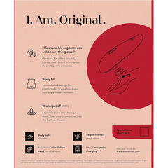 WOMANIZER - MARILYN MONROE CLASSIC 2 VIVID RED CLITORAL STIMULATOR