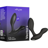WE-VIBE - MASAJEADOR DE PRÓSTATA VECTOR+ NEGRO