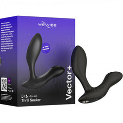 WE-VIBE - MASAJEADOR DE PRÓSTATA VECTOR+ NEGRO