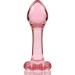 NEBULA SERIES BY IBIZA - PLUG ANAL MODÈLE 2 VERRE BOROSILICATE CLAIR 11 CM -O- 3.5 CM