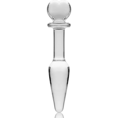 NEBULA SERIES BY IBIZA - PLUG ANAL MODÈLE 7 VERRE BOROSILICATE CLAIR 13.5 CM -O- 3 CM