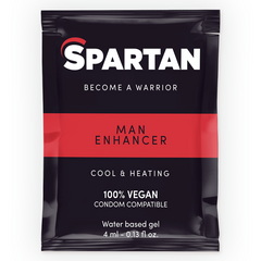 SPARTAN - GEL MEJORADOR DE LA ERECCIÓN CON EFECTO FRÍO-CALOR 100% VEGANO 4ML