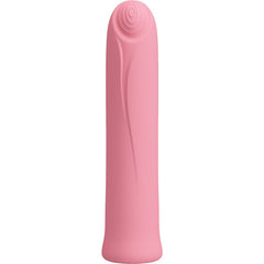PRETTY LOVE - CURTIS MINI SUPER POWER VIBRADOR 12 VIBRACIONES EN SILICONA ROSA