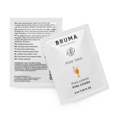 BRUMA - GEL RESBALAZANTE CON ALOE VERA SABOR PINA COLADA 6 ML