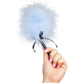 SECRETPLAY - LIGHT BLUE MARABOU DUSTER