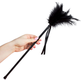 SECRETPLAY - PLUMAS NEGRAS 40 CM