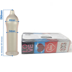 PASANTE - LOVE BAG CONDOMS 144 UNITS