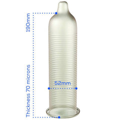 PASANTE - CONDONES EFECTO CALEFACCIÓN BOLSA 144 UNIDADES