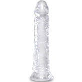 KING COCK - PENE REALISTA CLARO 19,7 CM TRANSPARENTE