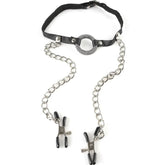 FETISH FANTASY SERIES - NIPPLE CLAMP GAG