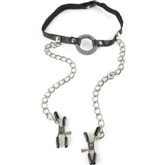 FETISH FANTASY SERIES - NIPPLE CLAMP GAG