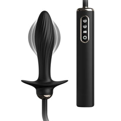 ANAL FANTASY ELITE COLLECTION - INFLATABLE PLUG AND SELF-THROB VIBRATOR