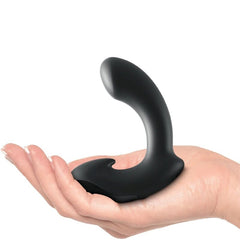 SIR RICHARDS - BLACK SILICONE P-SPOT PROSTATE MASSAGER