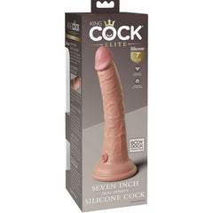 KING COCK - DILDO ELITE REALISTA DE SILICONA 17,8 CM