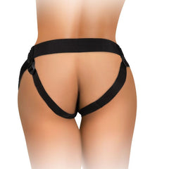 KING COCK - ELITE KIT DELUXE ADJUSTABLE HARNESS RING WITH TESTICLES & DILDO 20.3 CM