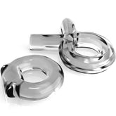 CLASSIX - COUPLES SET 2 TRANSPARENT PENIS RINGS