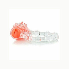 SCREAMING O - COLOUR POP QUICKIE BASIC ORANGE VIBRATING COCK RING