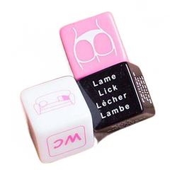 SECRETPLAY - JUEGO DE 3 DADOS (ES/PT/EN/FR)