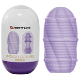 PRETTY LOVE - CUPID MASTURBATOR EGG SMOOTH STRIPES
