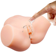 CRAZY BULL - SAMANTHA REALISTIC VAGINA AND ANUS VIBRATOR