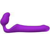 ADRIEN LASTIC - QUEENS SOFT STRAP-ON MORADO TALLA M