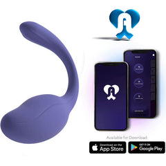 ADRIEN LASTIC - SMART DREAM 3.0 CLITORIS STIMULATOR & G-SPOT REMOTE CONTROL PURPLE - FREE APP